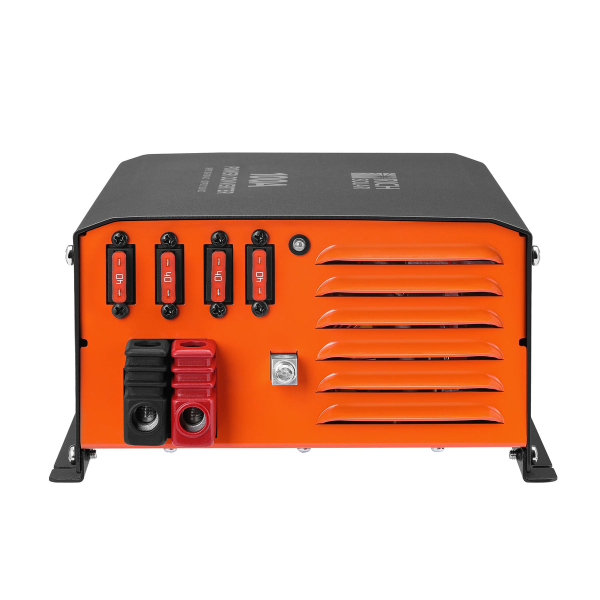 RICH SOLRA 100 Amp Power Converter | 100A 120V Battery Charger | Overload, Overheat, Reverse Polarity Protection | Plug and Play | UL 458 Certified