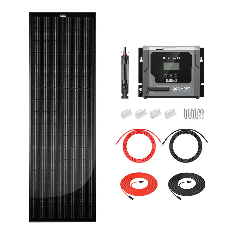 Rich Solar 100W Slim & Van Kit
