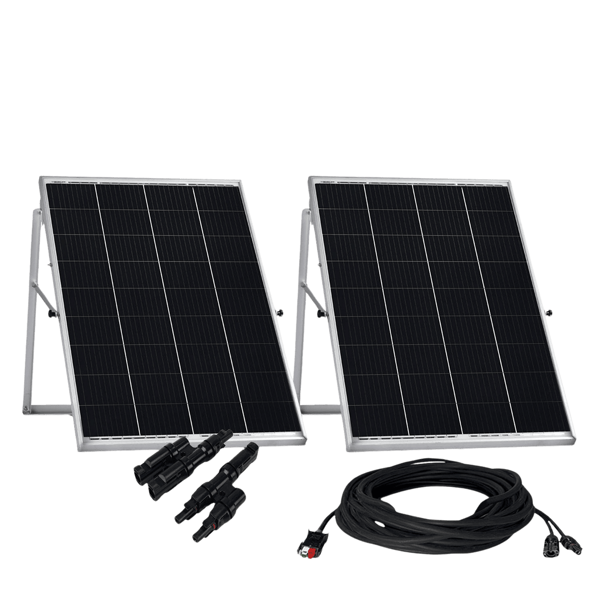 Nature’s Generator 200W Rigid Solar Panels w/ cable and connector