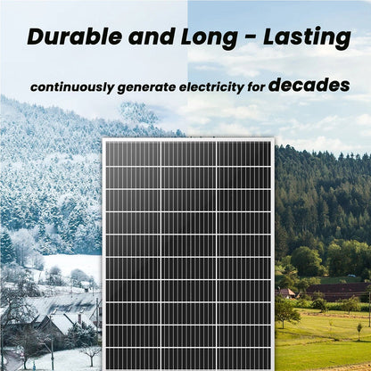 Nature’s Generator 200W Rigid Solar Panels w/ cable and connector