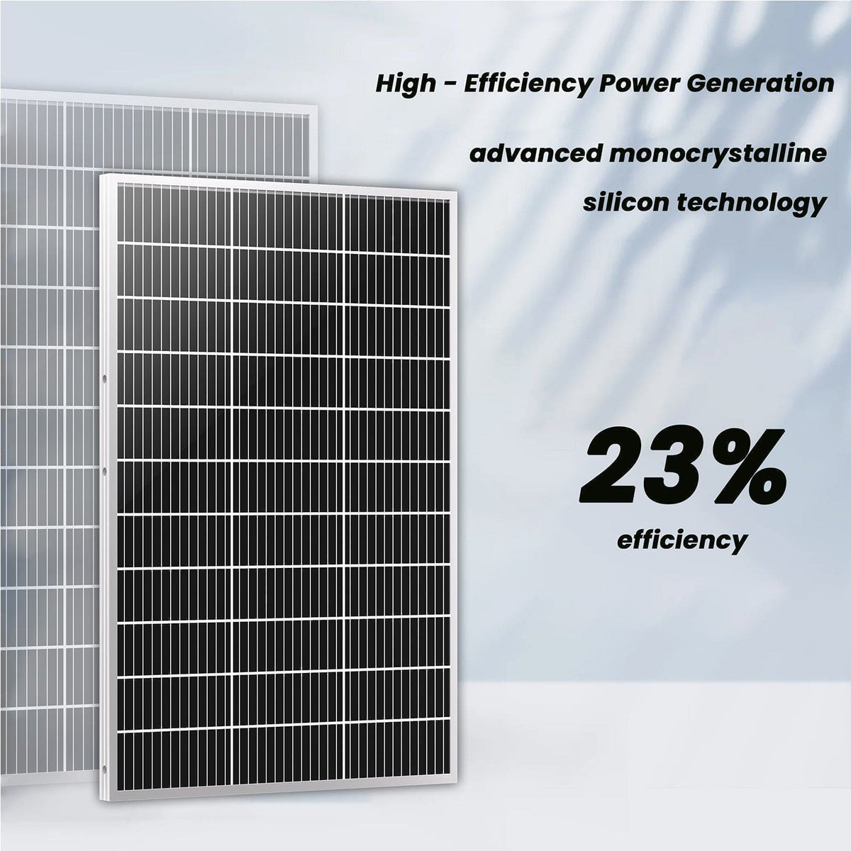 Nature’s Generator 200W Rigid Solar Panels w/ cable and connector