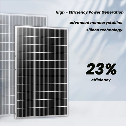 Nature’s Generator 200W Rigid Solar Panels w/ cable and connector