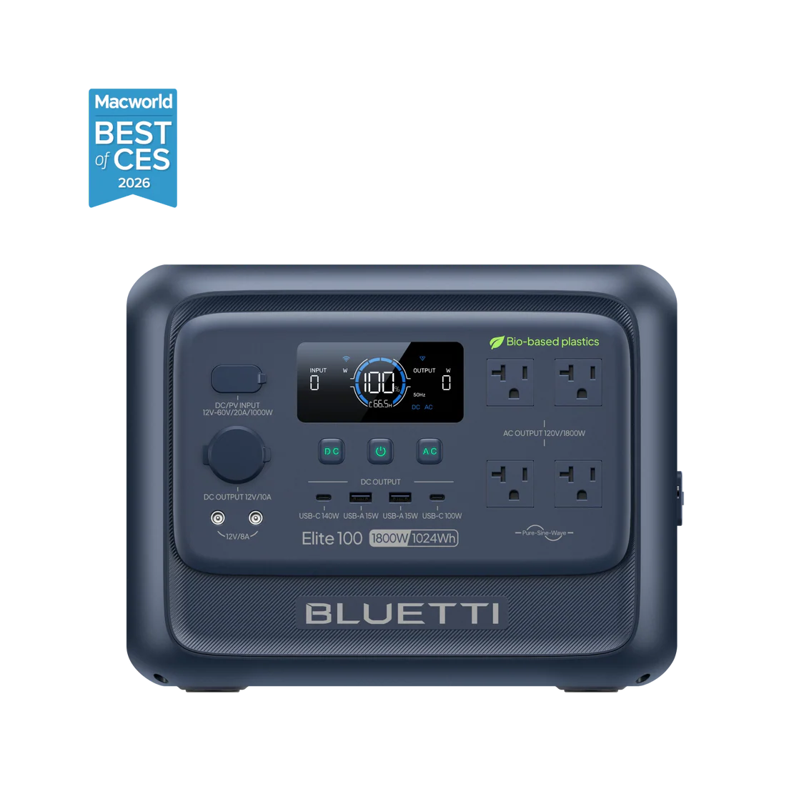 BLUETTI Elite 100 V2 Bio-based