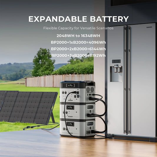 OUKITEL| BP2000+2*B2000 Home Backup