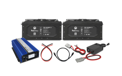 BigBattery 12V HUSKY2 INV-AIMS Inverter with Charger Kits
