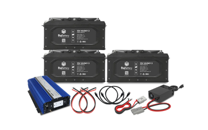 BigBattery 12V HUSKY2 INV-AIMS Inverter with Charger Kits