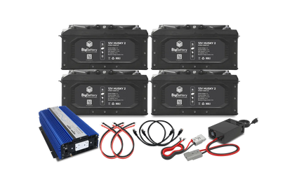 BigBattery 12V HUSKY2 INV-AIMS Inverter with Charger Kits