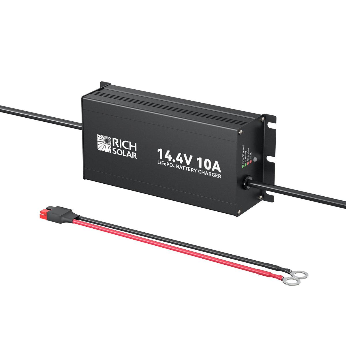RICH SOLRA 12V(14.4V) 100-240VAC | 12V LiFePO4 Battery Charger