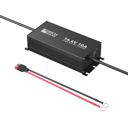 RICH SOLRA 12V(14.4V) 100-240VAC | 12V LiFePO4 Battery Charger