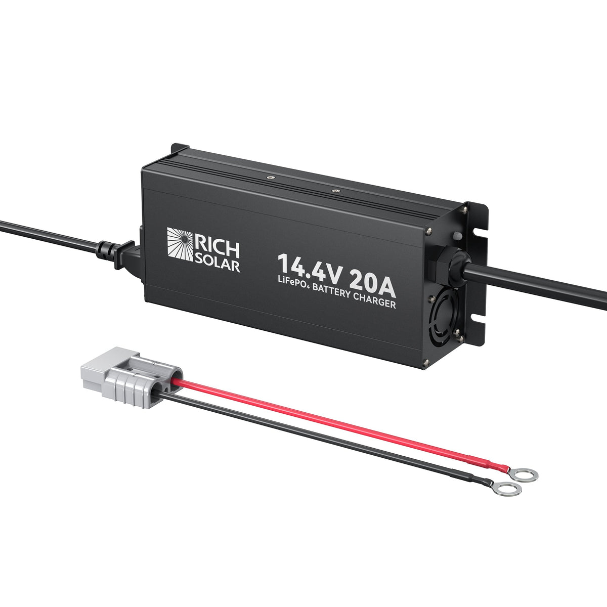 RICH SOLRA 12V(14.4V) 100-240VAC | 12V LiFePO4 Battery Charger