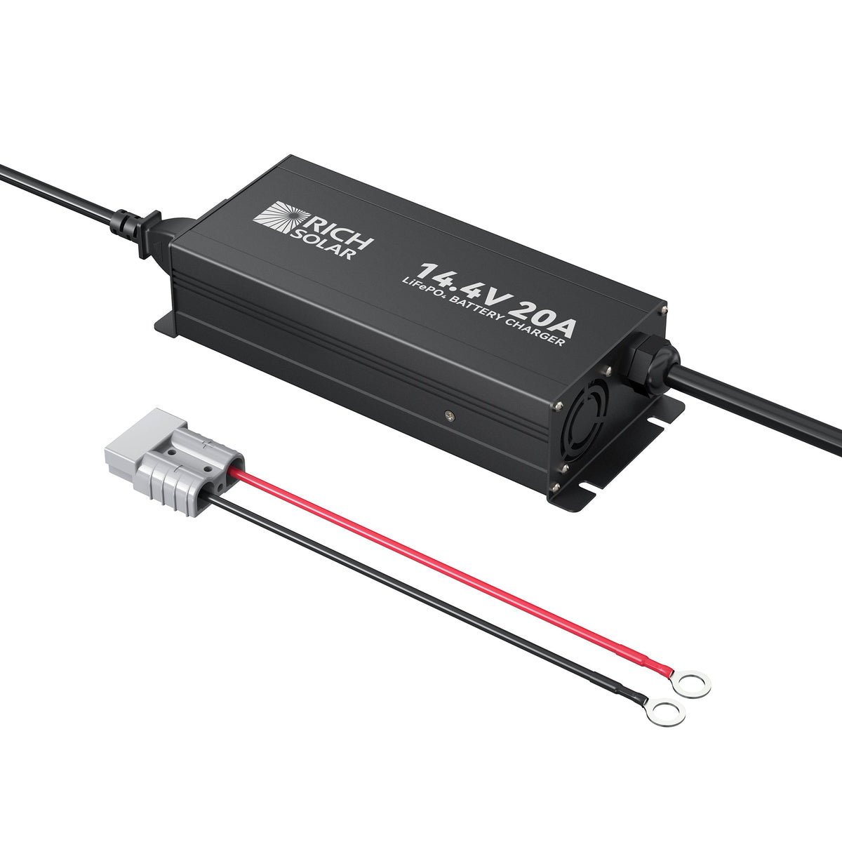 RICH SOLRA 12V(14.4V) 100-240VAC | 12V LiFePO4 Battery Charger