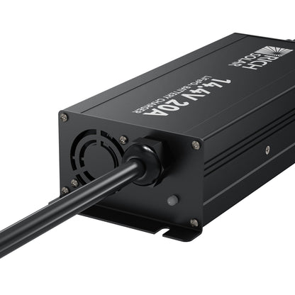 RICH SOLRA 12V(14.4V) 100-240VAC | 12V LiFePO4 Battery Charger