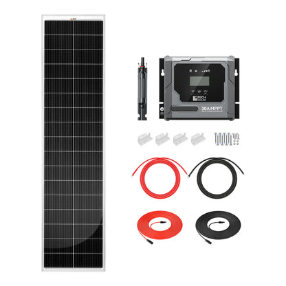 Rich Solar 130W Slim & Van Kit
