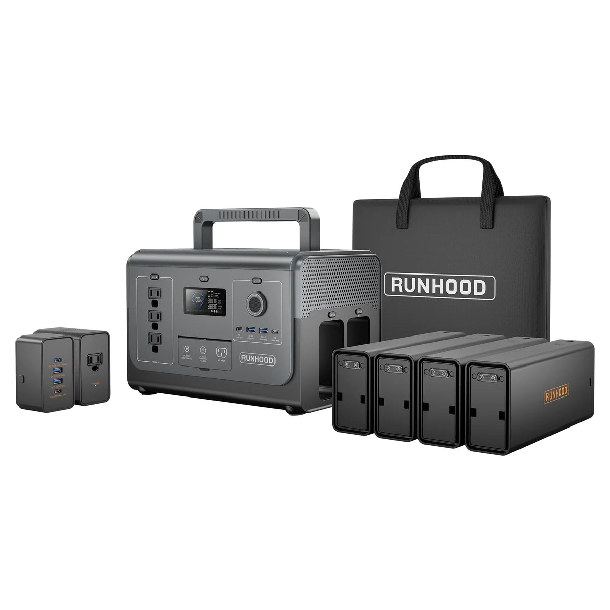 RUNHOOD| RALLYE 1200 PRO| 1296Wh, 1200W| Solar Generator - EcoPowerit