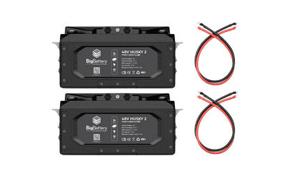 BigBattery 48V HUSKY 2 INV KIT Lithium Battery 5.12kWh 100Ah | LiFePO4 | Inverter Comms | RV | Off-Grid | Marine Battery