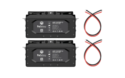 BigBattery 48V HUSKY 2 INV KIT Lithium Battery 5.12kWh 100Ah | LiFePO4 | Inverter Comms | RV | Off-Grid | Marine Battery