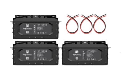 BigBattery 48V HUSKY 2 INV KIT Lithium Battery 5.12kWh 100Ah | LiFePO4 | Inverter Comms | RV | Off-Grid | Marine Battery