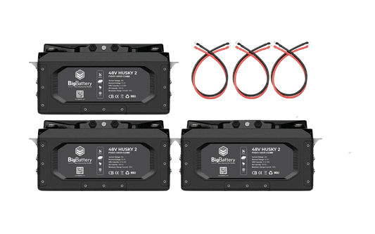 BigBattery 48V HUSKY 2 INV KIT Lithium Battery 5.12kWh 100Ah | LiFePO4 | Inverter Comms | RV | Off-Grid | Marine Battery