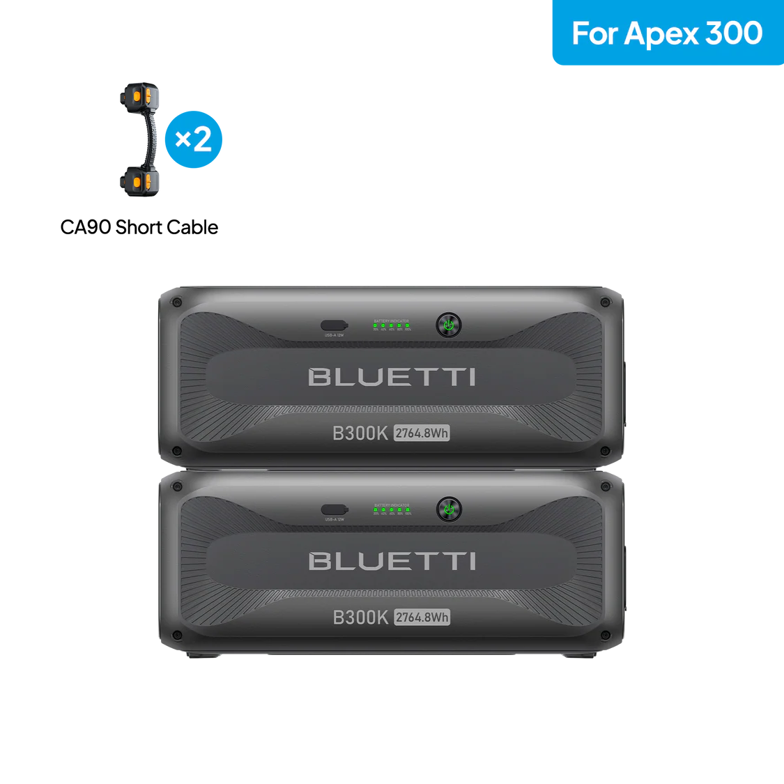 BLUETTI B300K Expansion Battery | 2,764.8Wh