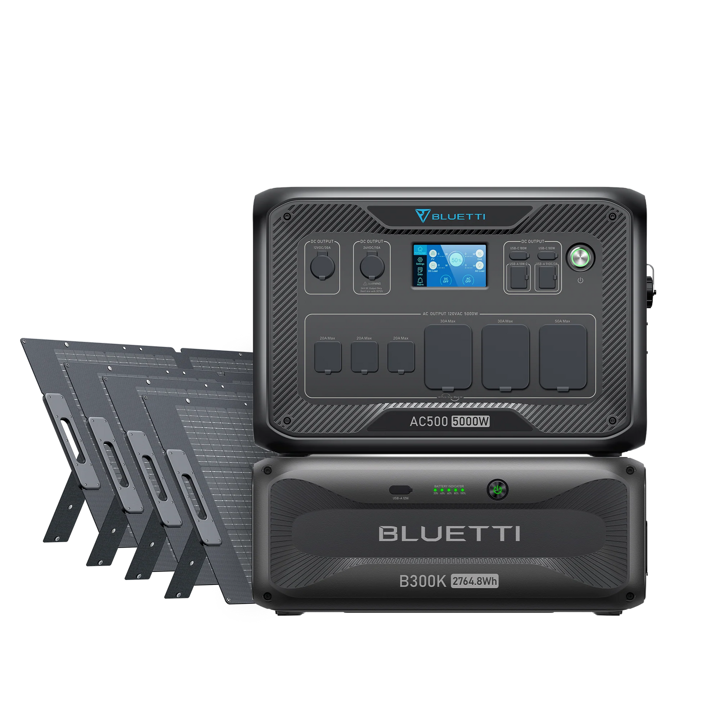 BLUETTI AC500+B300K| Home Battery Backup