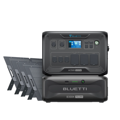 BLUETTI AC500+B300K| Home Battery Backup