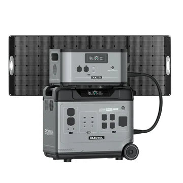 OUKITEL BP5000 PRO MAX+400W Solar Generator Kits