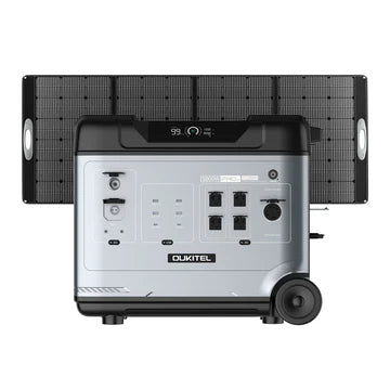 OUKITEL BP5000 PRO MAX+400W Solar Generator Kits