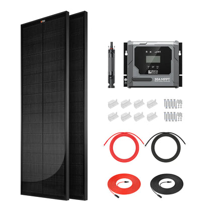Rich Solar 200W Slim & Van Kit