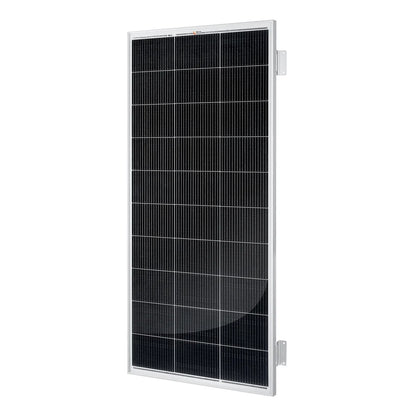 Rich Solar MEGA 200 WITH 3/4" Z BRACKETS | 12V 200W Solar Panel for RV, Boat, Cabins | 25.3% Efficiency, 25-Year Warranty | UL Certified