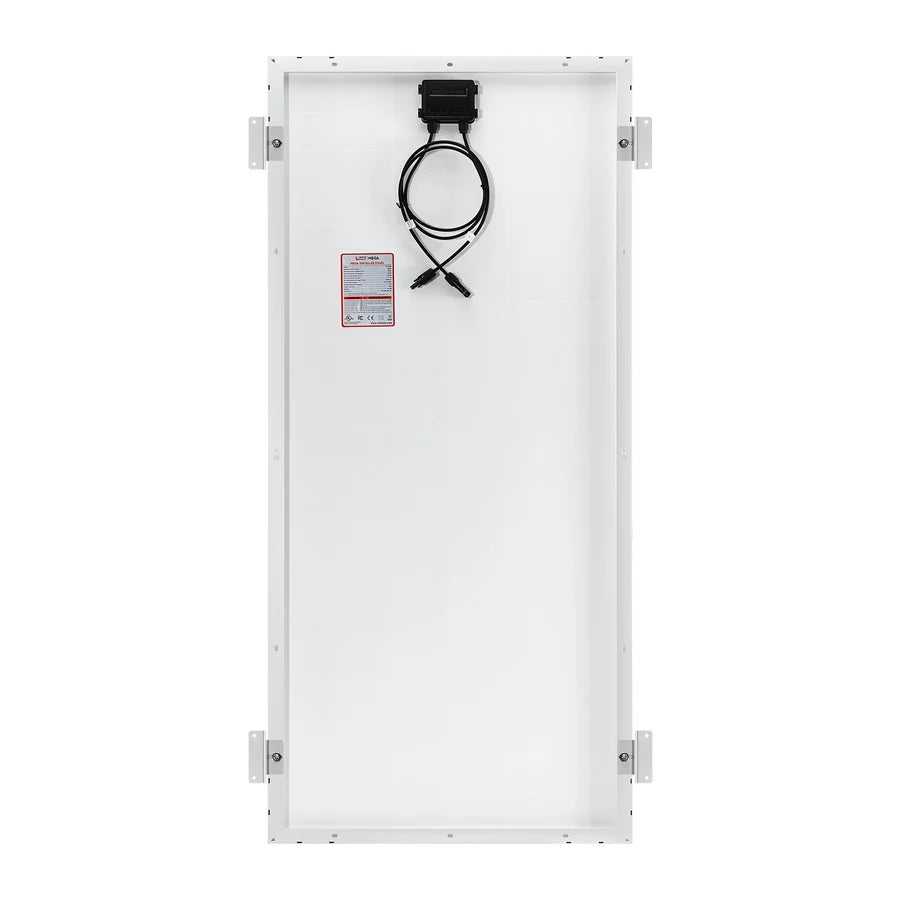 Rich Solar MEGA 200 WITH 3/4" Z BRACKETS | 12V 200W Solar Panel for RV, Boat, Cabins | 25.3% Efficiency, 25-Year Warranty | UL Certified