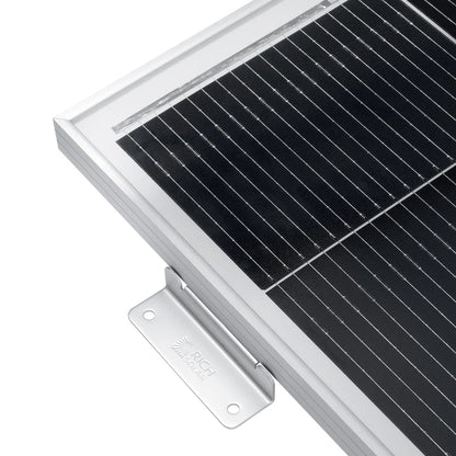 Rich Solar MEGA 200 WITH 3/4" Z BRACKETS | 12V 200W Solar Panel for RV, Boat, Cabins | 25.3% Efficiency, 25-Year Warranty | UL Certified