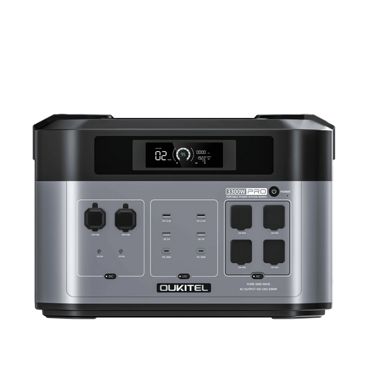 OUKITEL| BP2000 PRO Portable Power Station 3600W|2048Wh