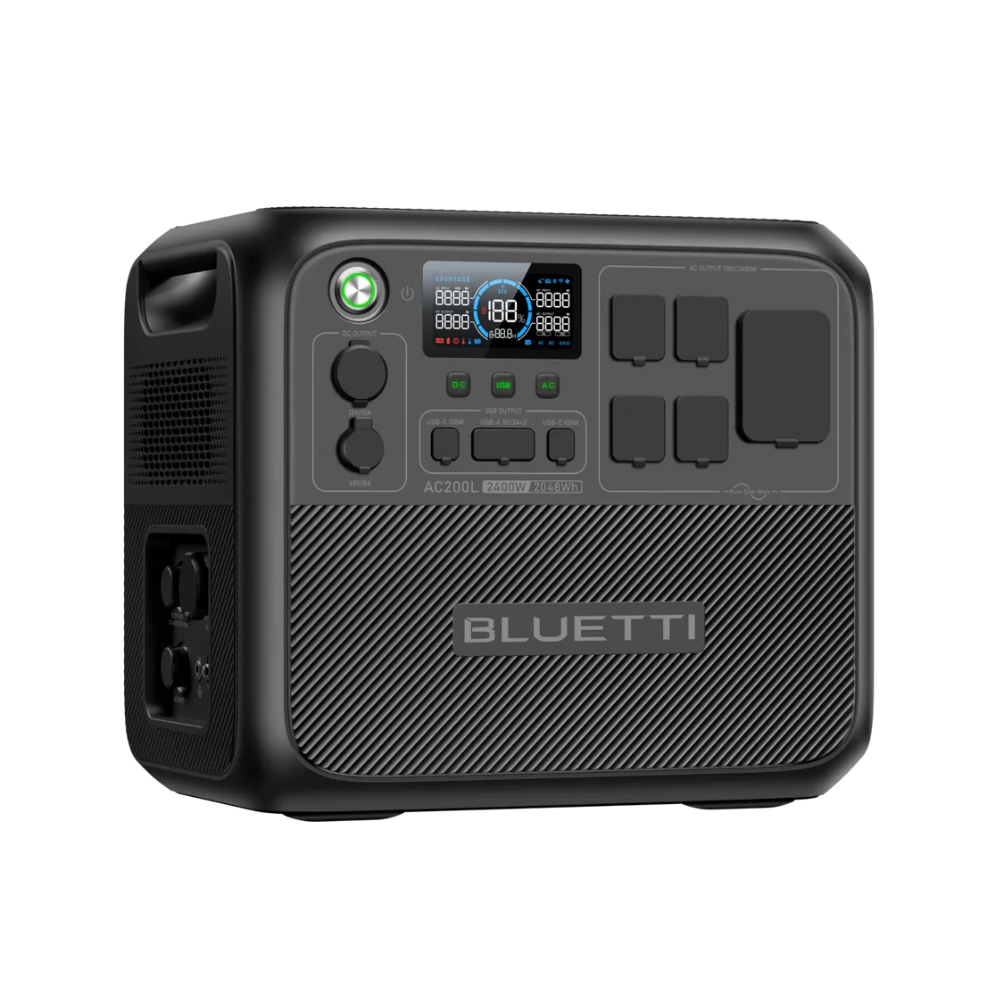 BLUETTI AC200L Portable Power Station | 2,400W,2,048Wh, Portable Power