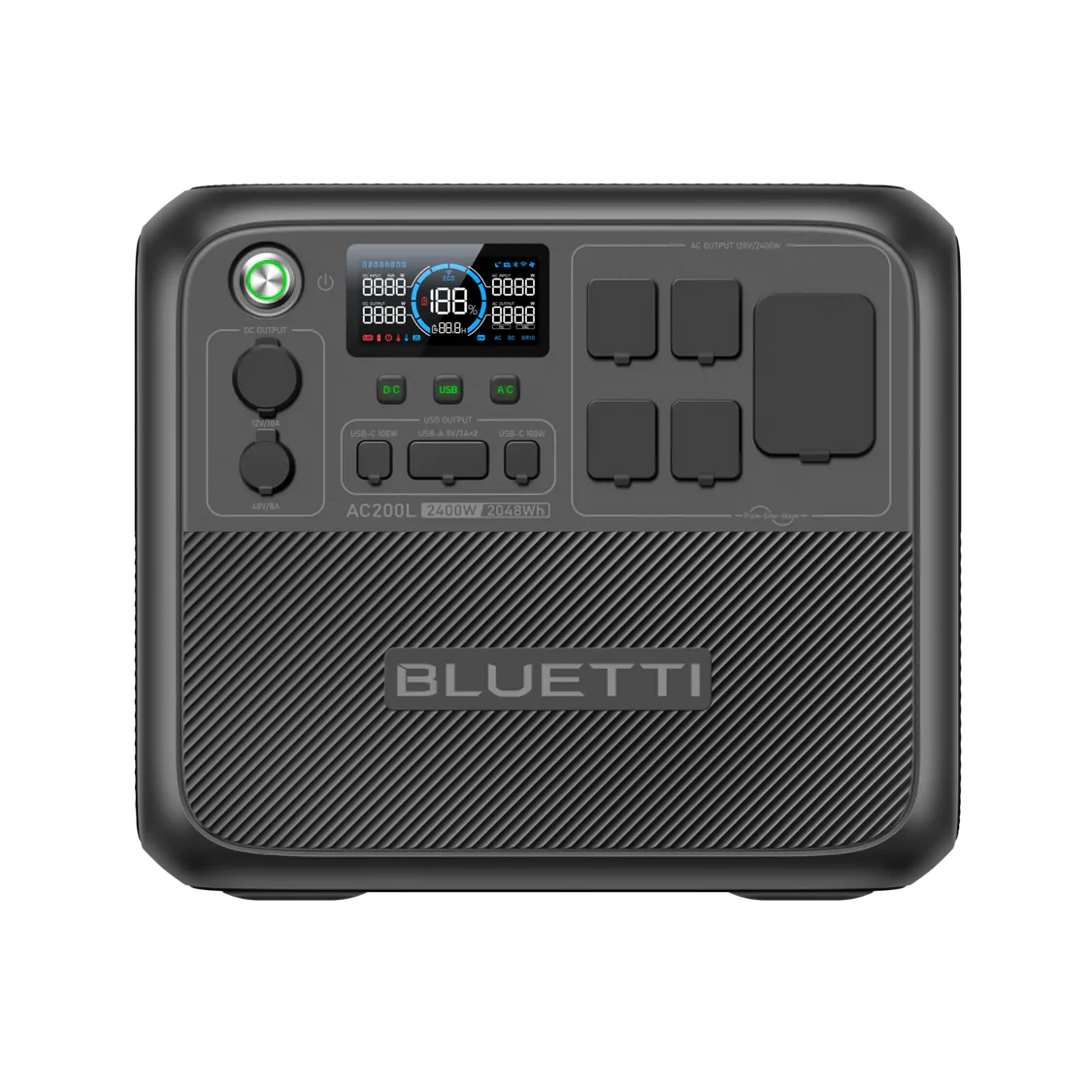 BLUETTI AC200L Portable Power Station | 2,400W,2,048Wh, Portable Power