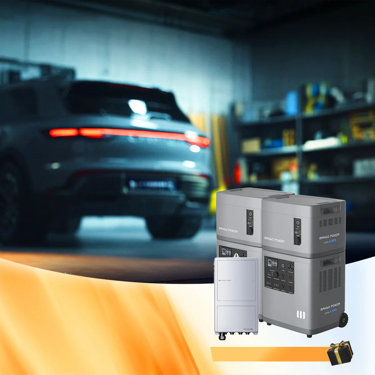 Mango Power 2* Mango Power E + 1*mPanel Pro: 6kW/7kWh@240V Home Backup Kit