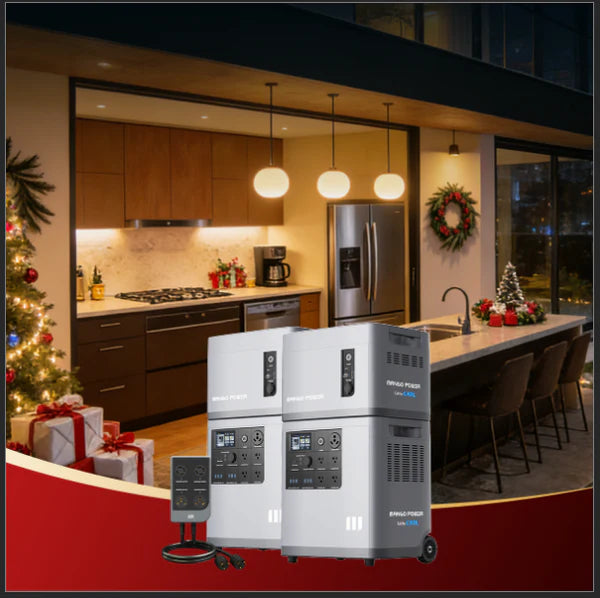 MangoPower (2* Mango Power E + 1*mSocket Pro): 6kW/7kWh@240V Power Kit