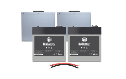 BigBattery 24V EAGLE 2 LiFePO₄ Battery Kit (2x/3x/4x | 3.26kWh – 6.52kWh)