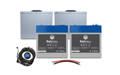 BigBattery 24V EAGLE 2 LiFePO₄ Battery Kit (2x/3x/4x | 3.26kWh – 6.52kWh)