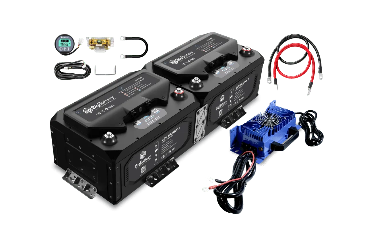 BigBattery 24V HUSKY 2 INV Charger Kits