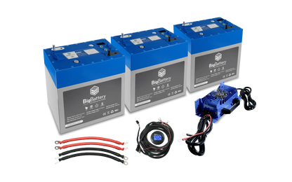 BigBattery 24V EAGLE 2 LiFePO₄ Battery Kit (2x/3x/4x | 3.26kWh – 6.52kWh)