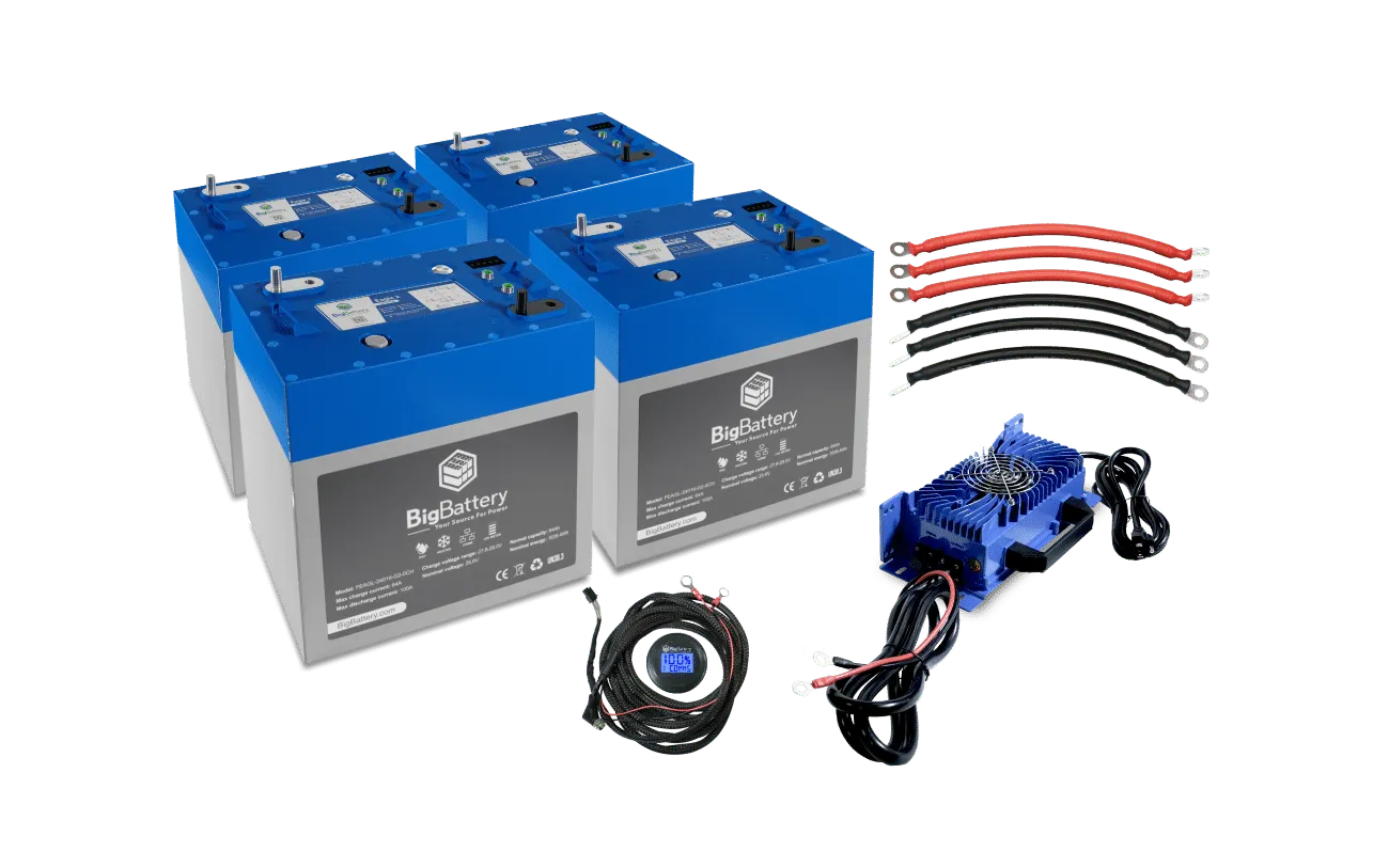 BigBattery 24V EAGLE 2 LiFePO₄ Battery Kit (2x/3x/4x | 3.26kWh – 6.52kWh)