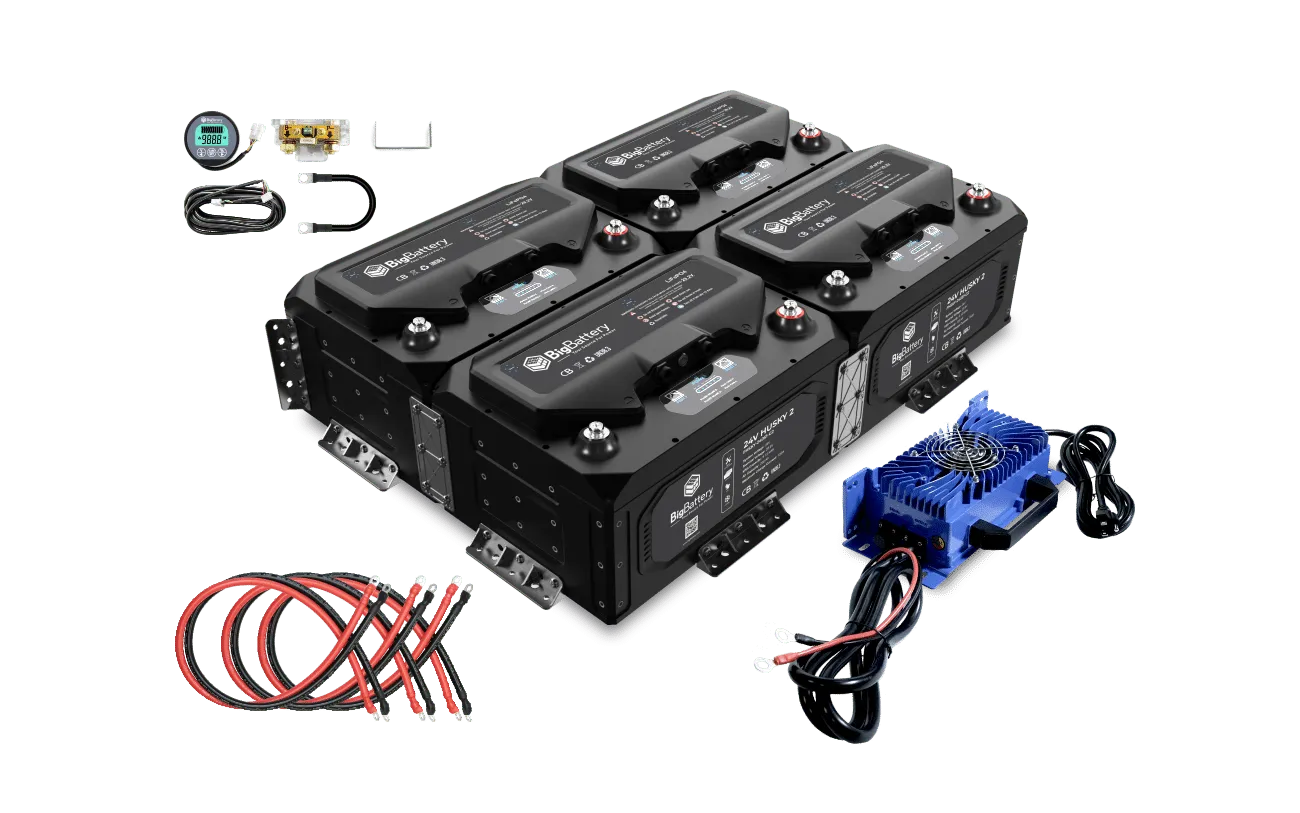 BigBattery 24V HUSKY 2 INV Charger Kits