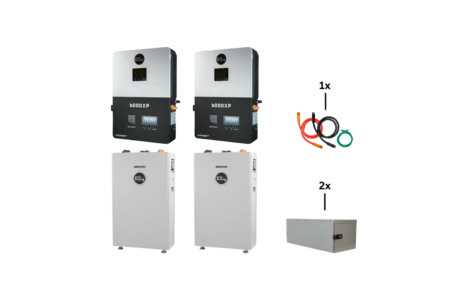 EG4 WallMount 314Ah All Weather Battery + 6000XP Inverter