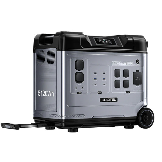OUKITEL| P5000 Pro Portable Power Station 5120Wh/3600W