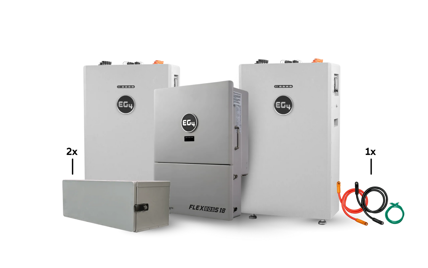 EG4 WallMount 314Ah All-Weather Battery + FLEXBOSS18