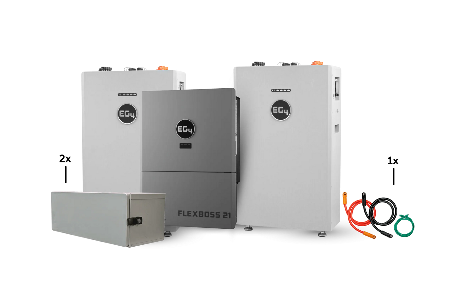 EG4 WallMount 314Ah All-Weather Battery + FLEXBOSS21