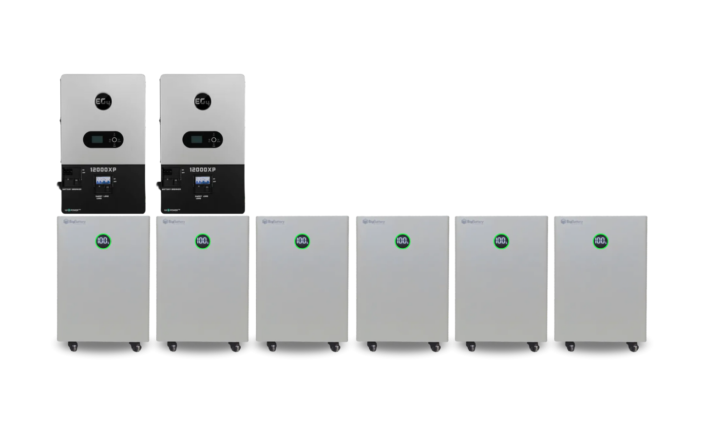 BigBattery 48V 15kWH NEXUS+EG4 12000XP V2