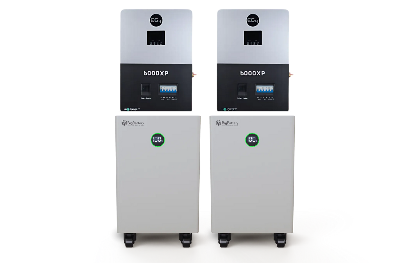 BigBattery 48V 15kWH NEXUS+EG4 6000XP