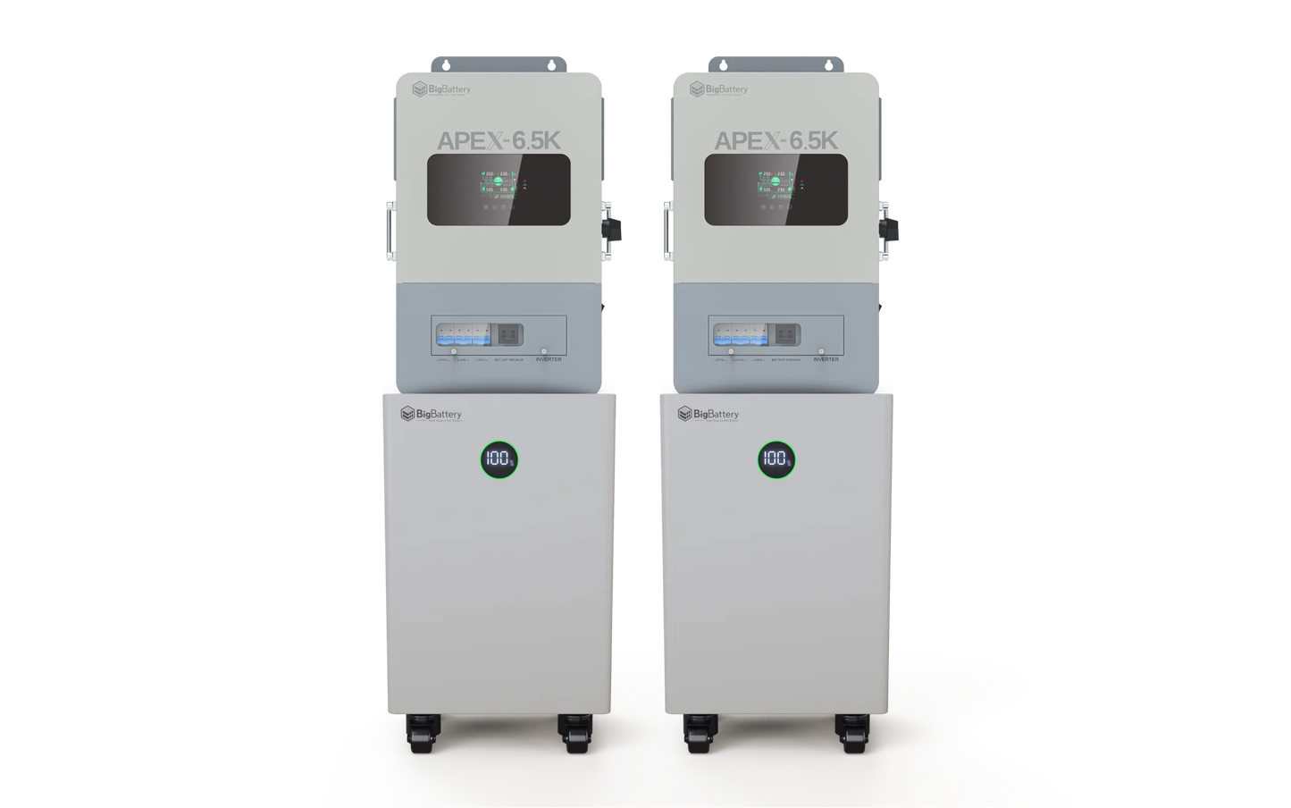 BigBattery 48V 15kWH NEXUS + APEX-6.5K Off-Grid System