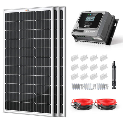 Rich Solar 300 Watt RV & Camping Solar Kit